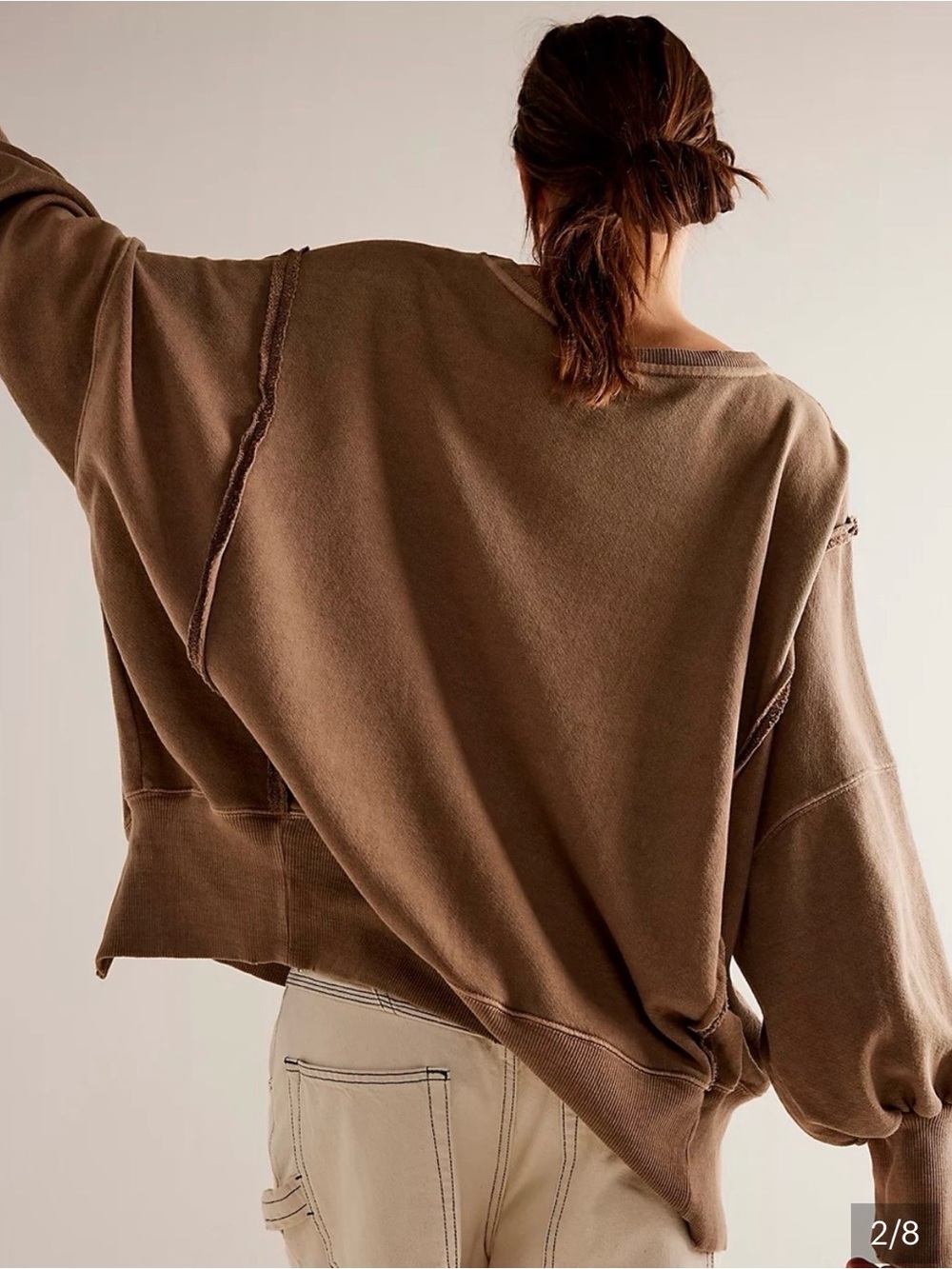 Free People We The Free Graphic Camden Pullover. NWT. Texas - Picture 2 of 3